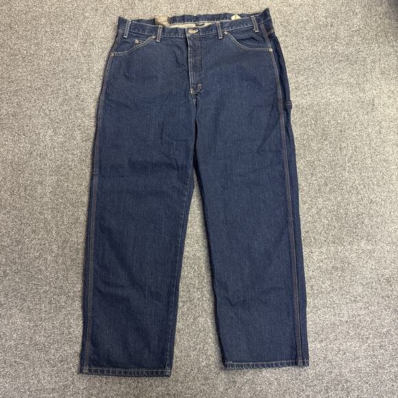 NWT Dickies Men’s 40x30 Relaxed Fit Straight Leg Carpenter Jeans - Picture 3 of 8